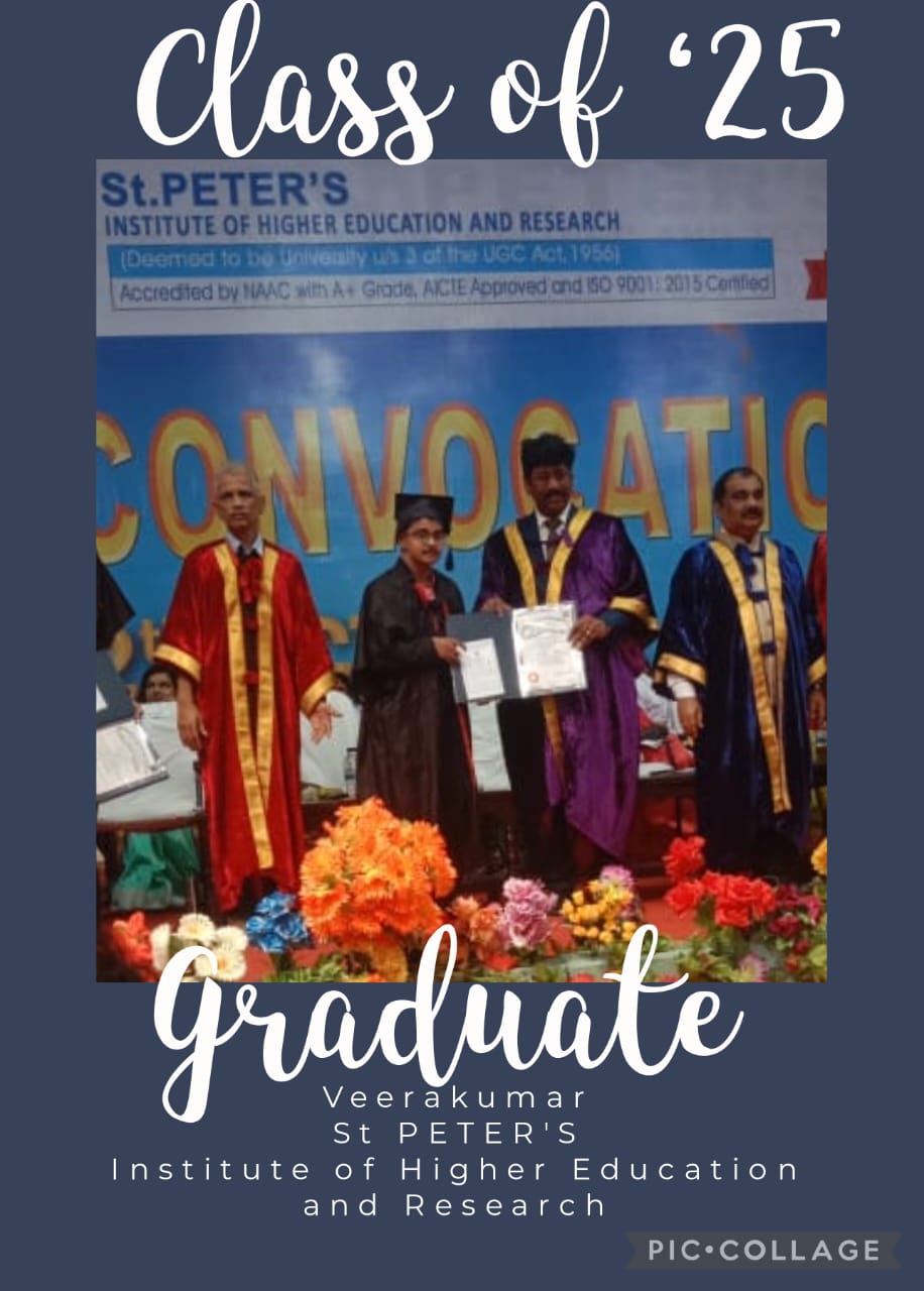 Veerakumar Graduation